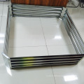 Square Metal Galvanized Garden Raised Flower Bed with different color